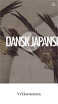 Mobile Screenshot of dansk-japanskselskab.dk